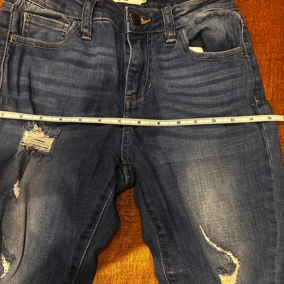 Cello Blue Skinny Distressed Jeans - Picture 3 of 6
